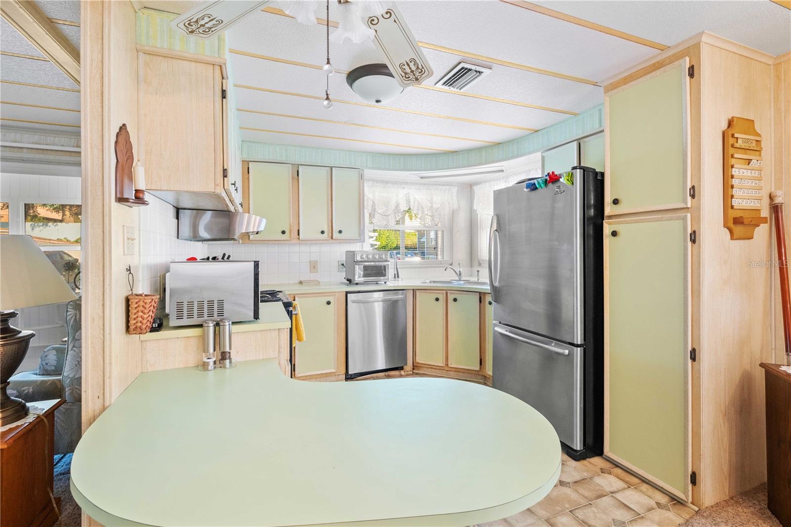 Closet pantry in this kitchen.