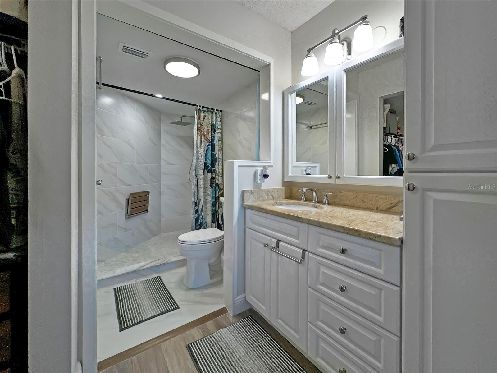 Remodeled Master Bath