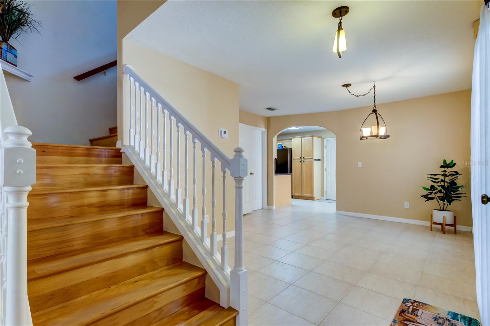 17. Entering Home via Front Door.. Stairwell in Front, Dining Area is to RIGHT.. Living Room to LEFT!!