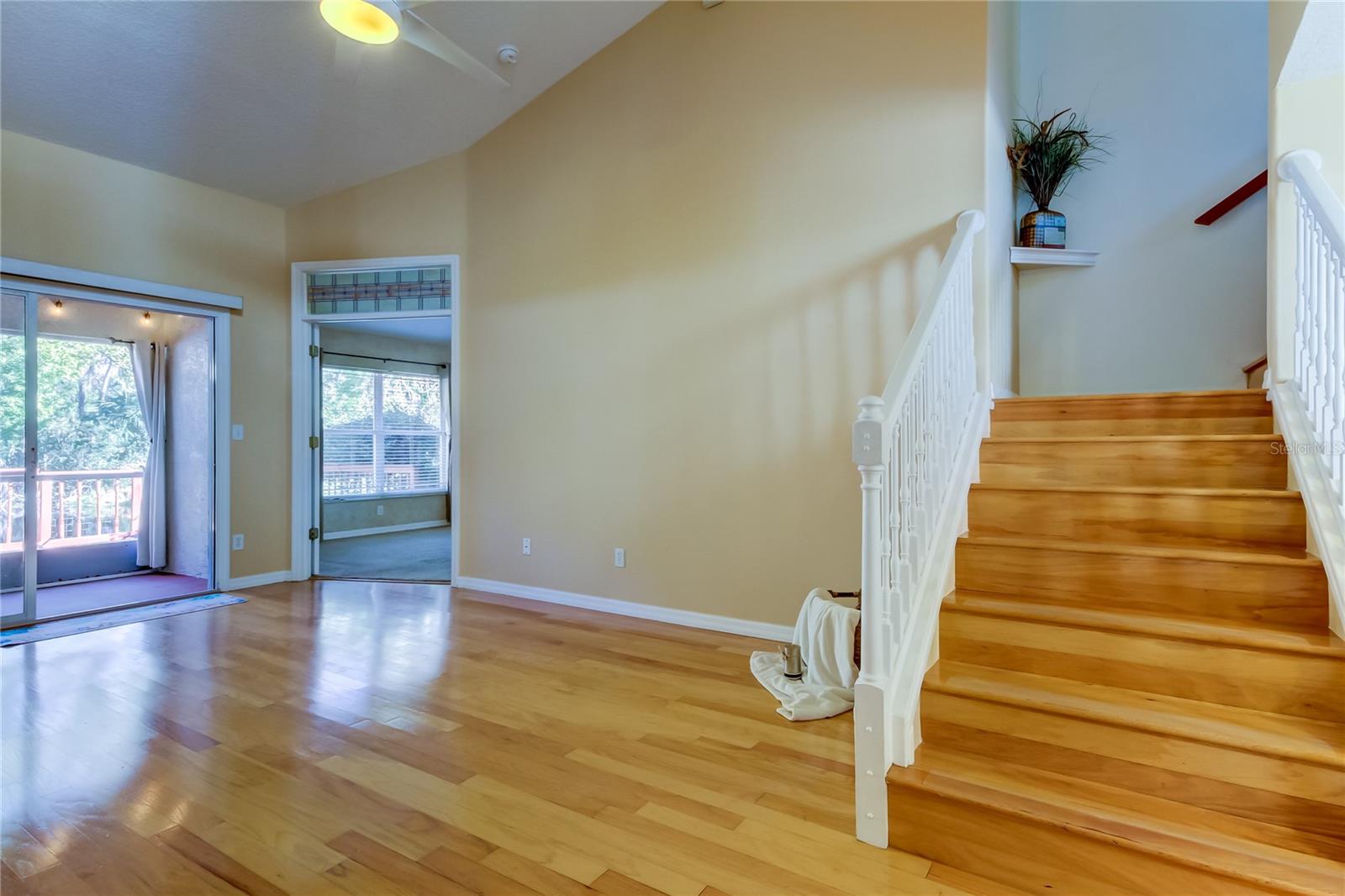 34. Front Door Entryway - Living Room on the LEFT..