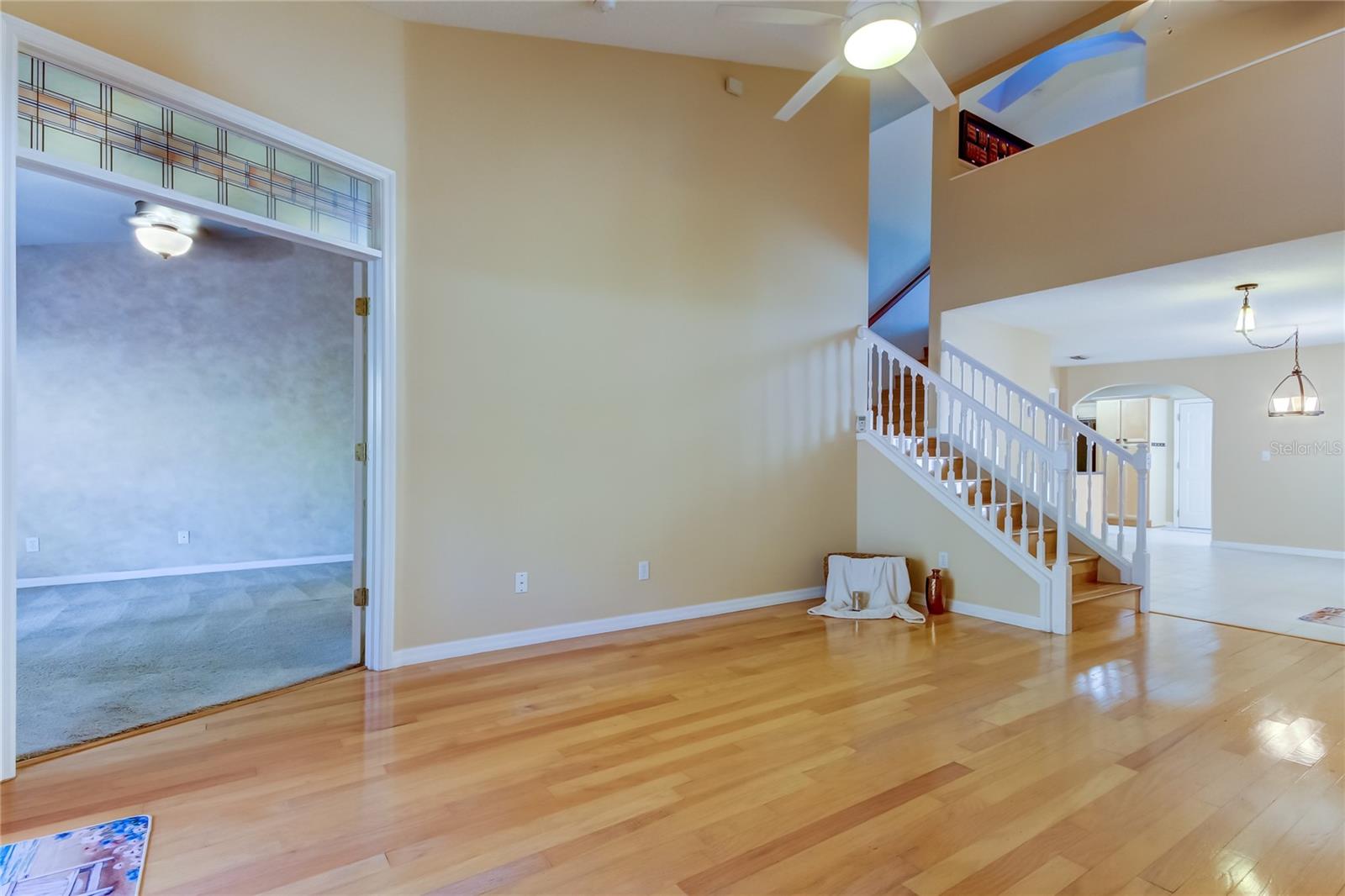 37. Living Room (13.5' x 19.6') Features Double Door Entry to the Owner's Retreat on 1st Floor!!