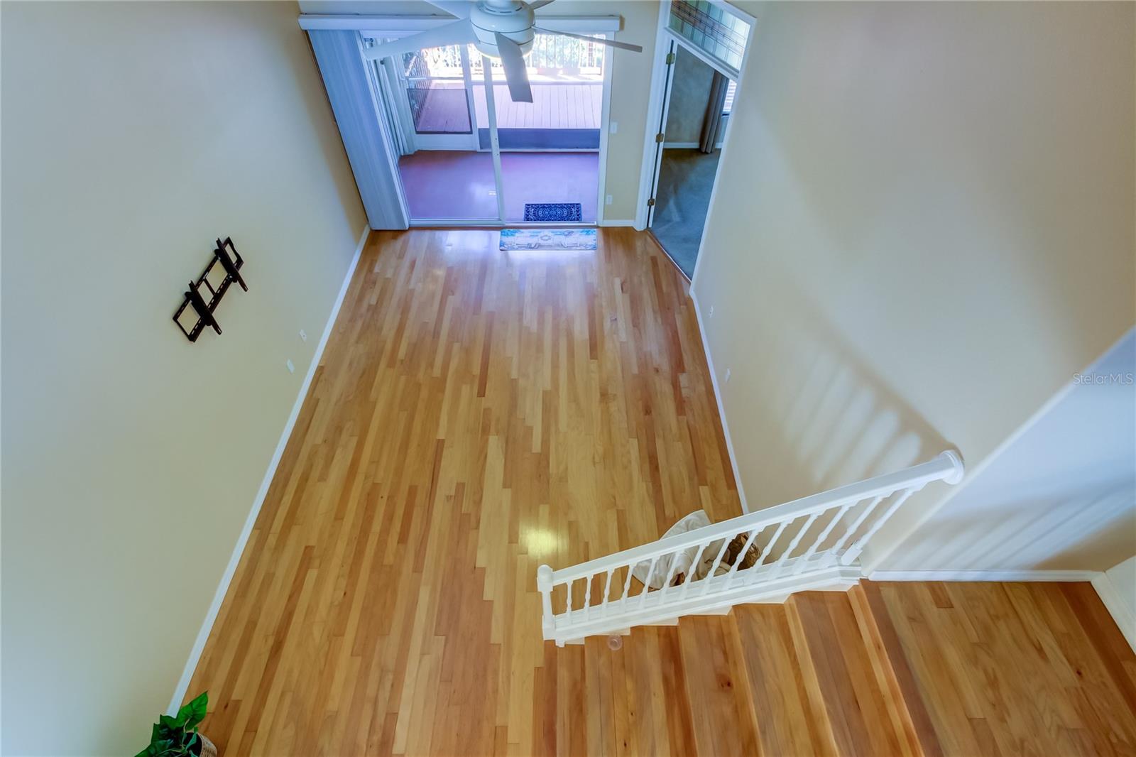 52. View of Living Room from Above in the Loft!