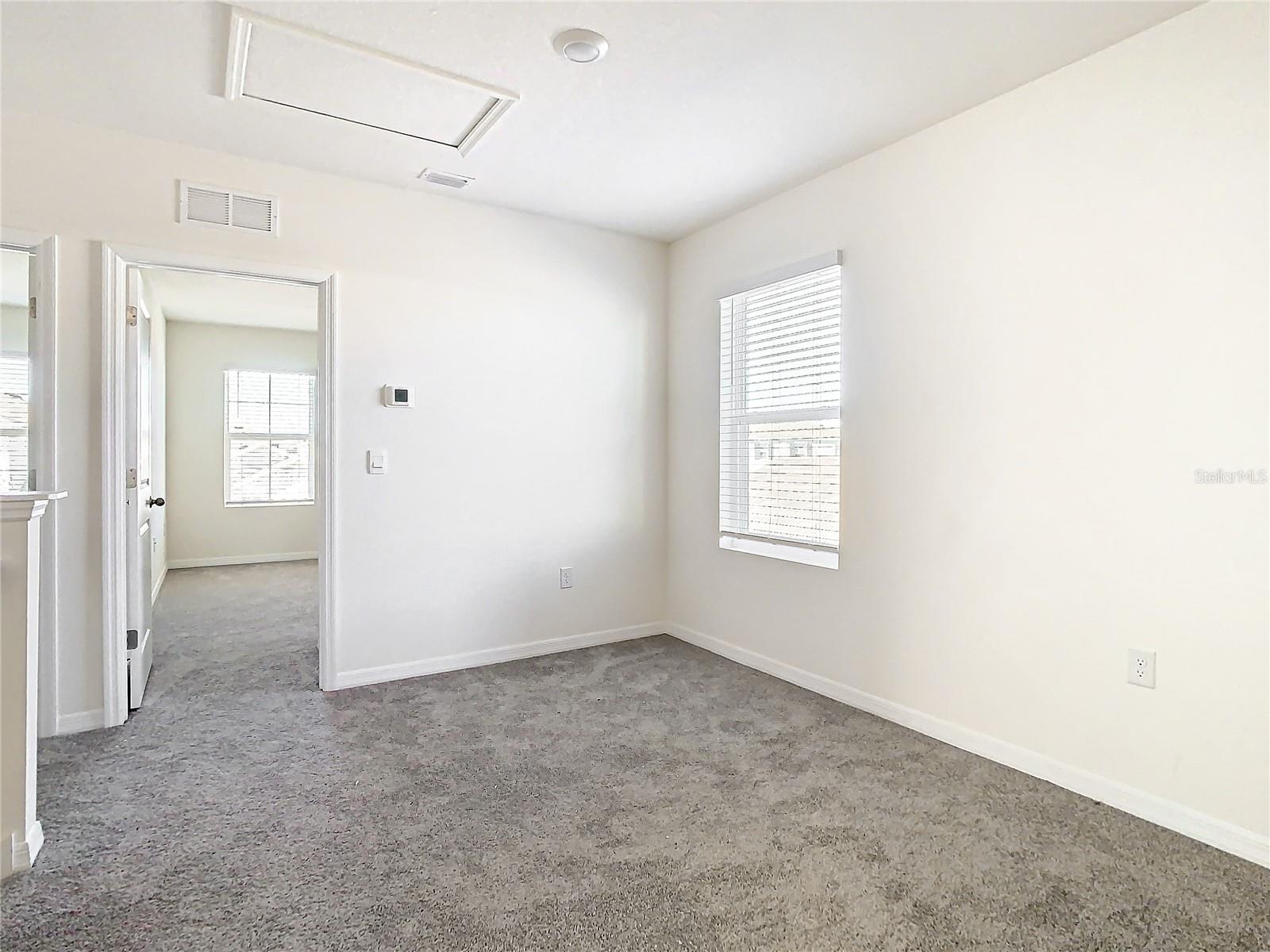 Upstairs loft area