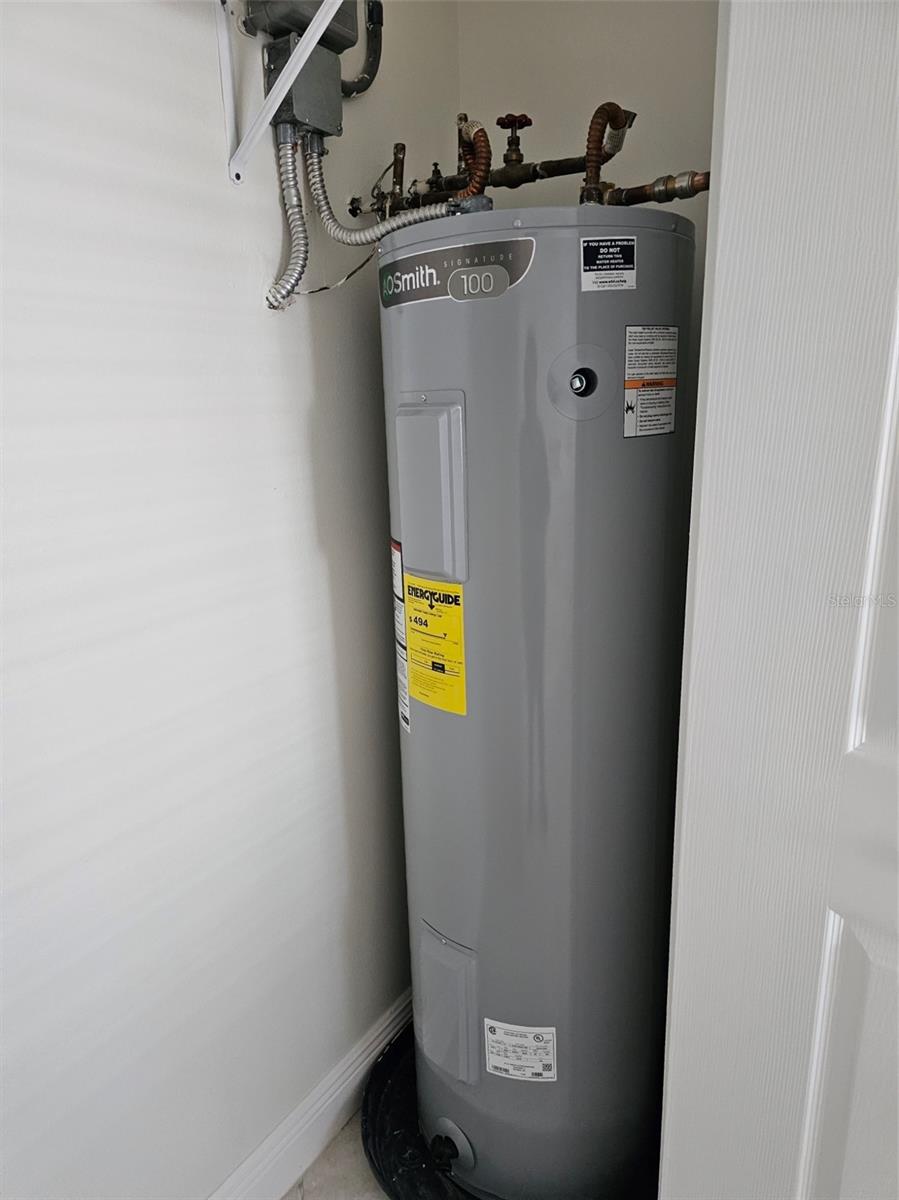 New Hot water heater