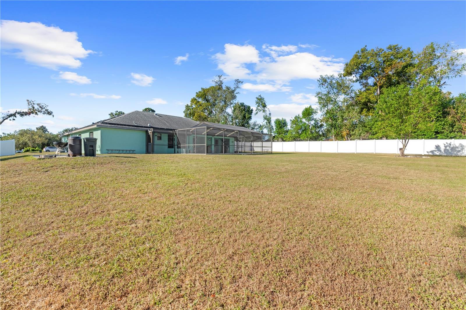 Fully Fenced Rear Yard