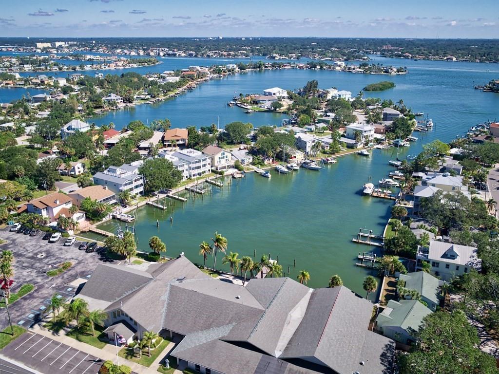 This lovely townhome offers the homeowner a remarkable lifestyle of carefree island living. Lots of storage, private boat slip and a views that are breathtaking!