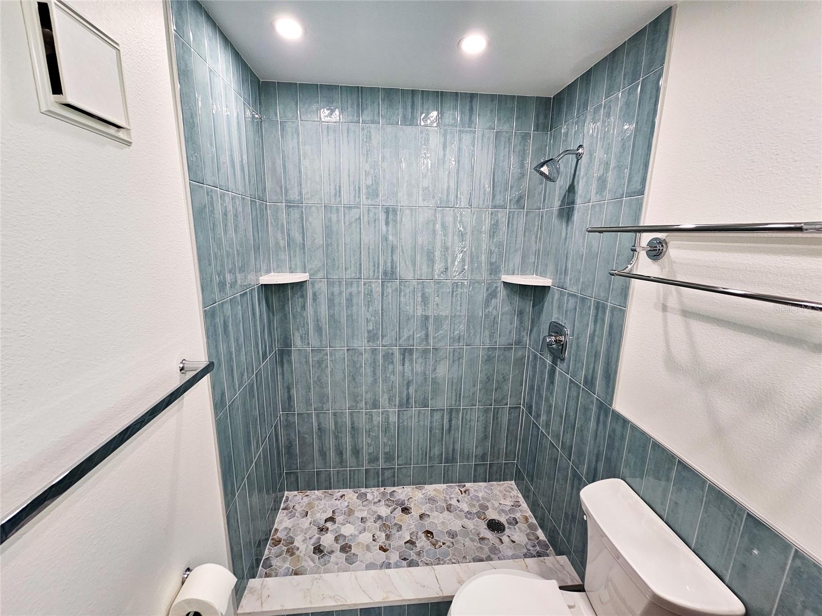 Custom Shower Enclosure.