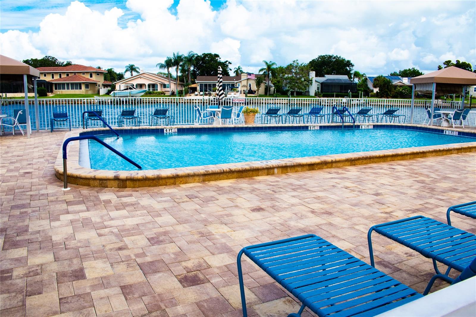 One of Two  Waterfront Heated Pools in Town Shores Located Steps From The Nottingham Building.