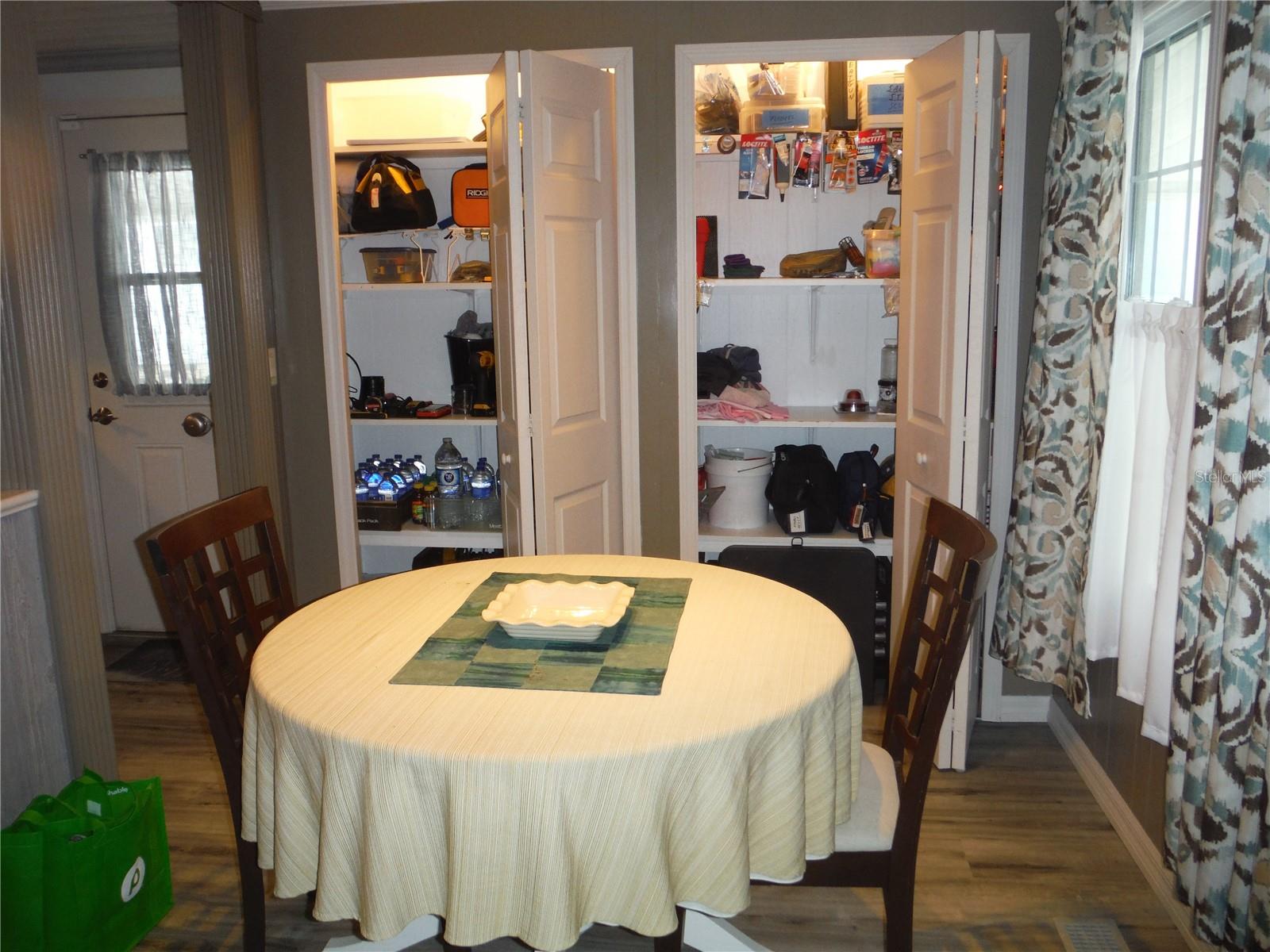 Pantry in the dining room