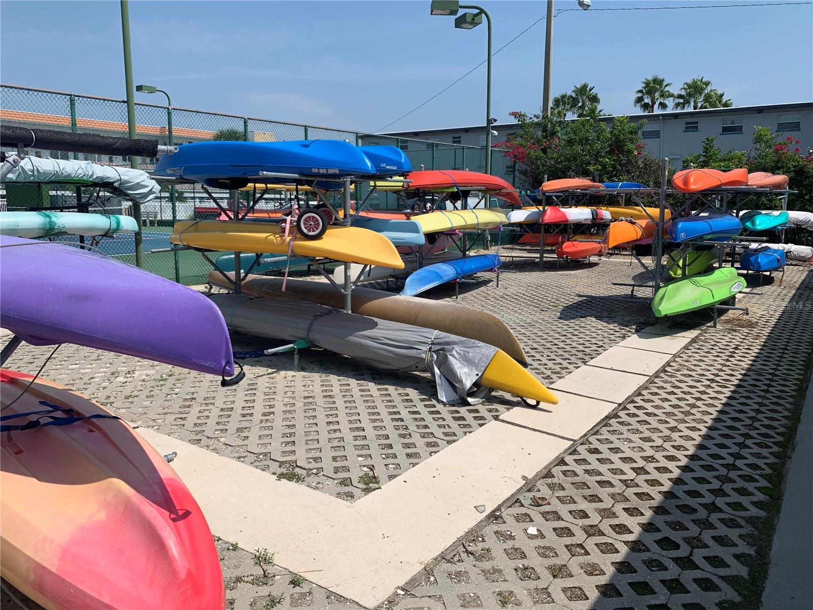 Kayak storage