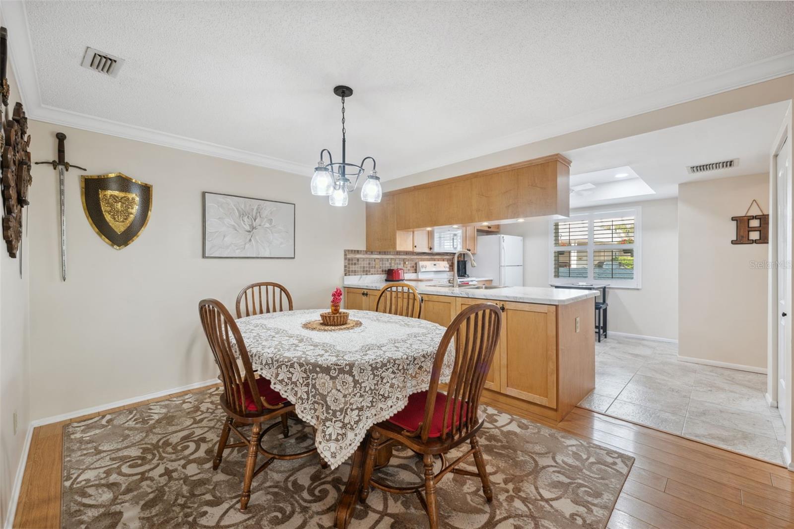 Dining Room can fit most any table arrangement