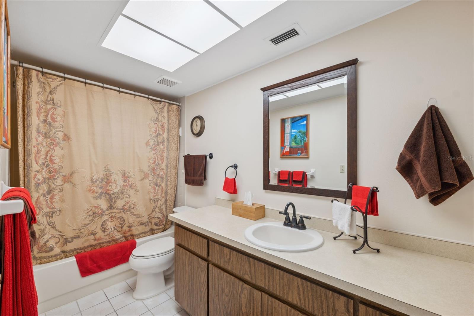 2nd Bathroom with shower and bathtub