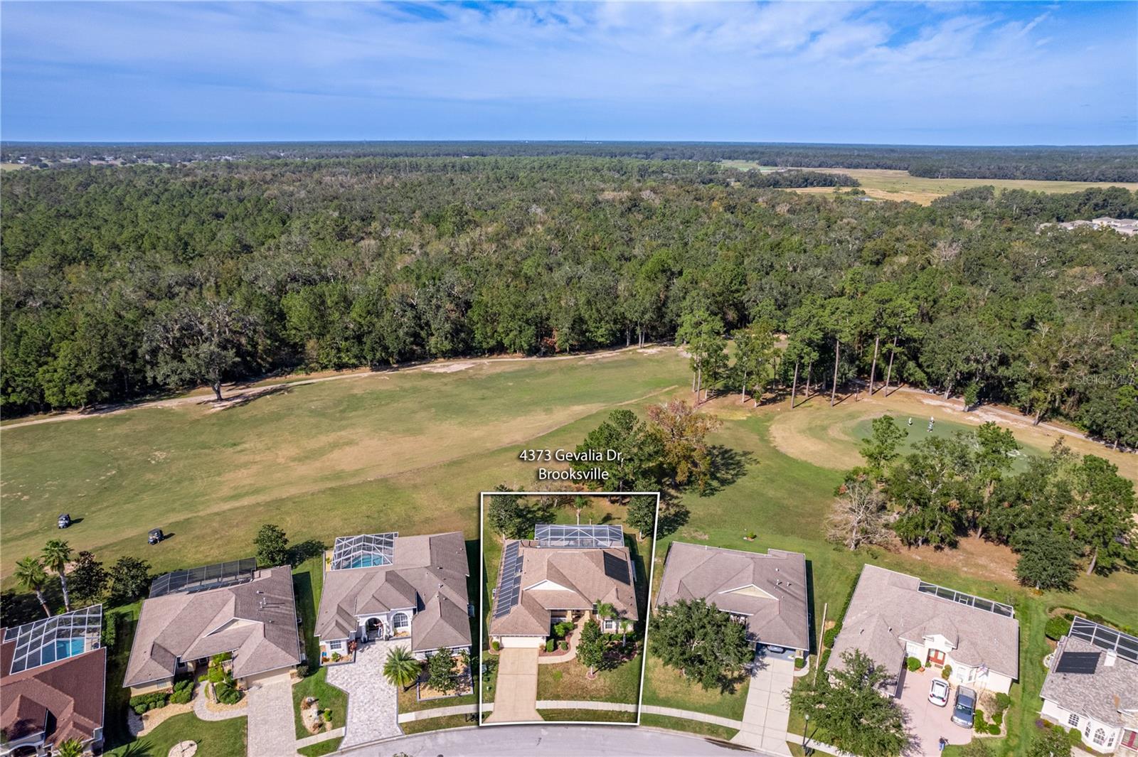 Golf Course Living + Nice not having anyone behind your home