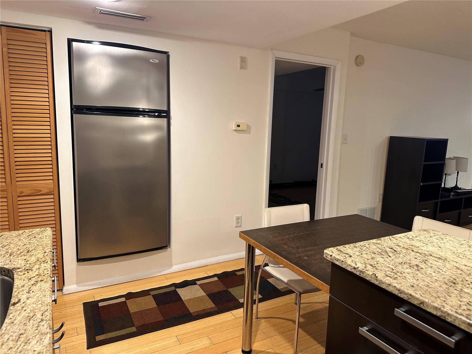 Condo Entrance into Kitchen