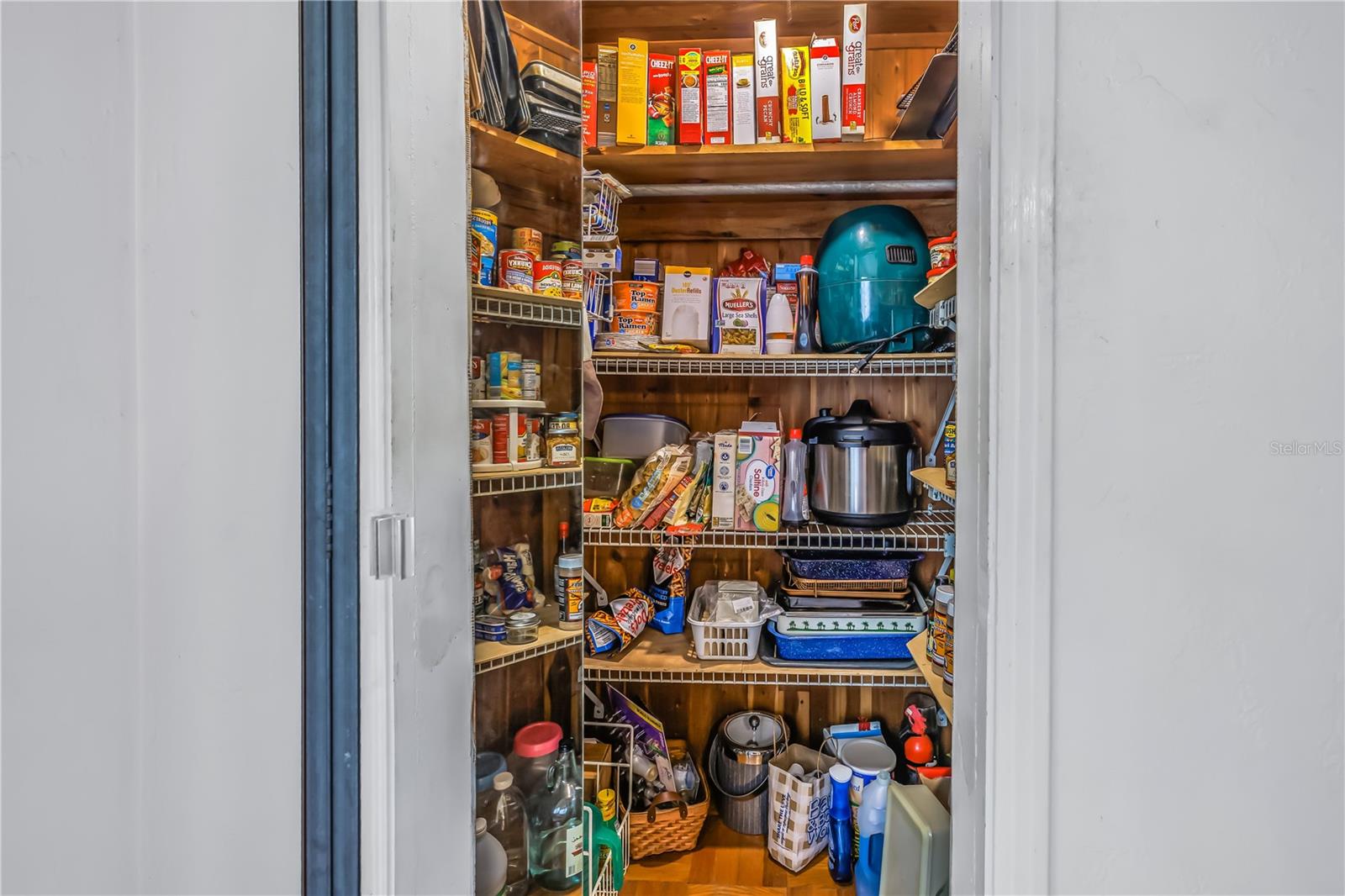 Cedar lined pantry