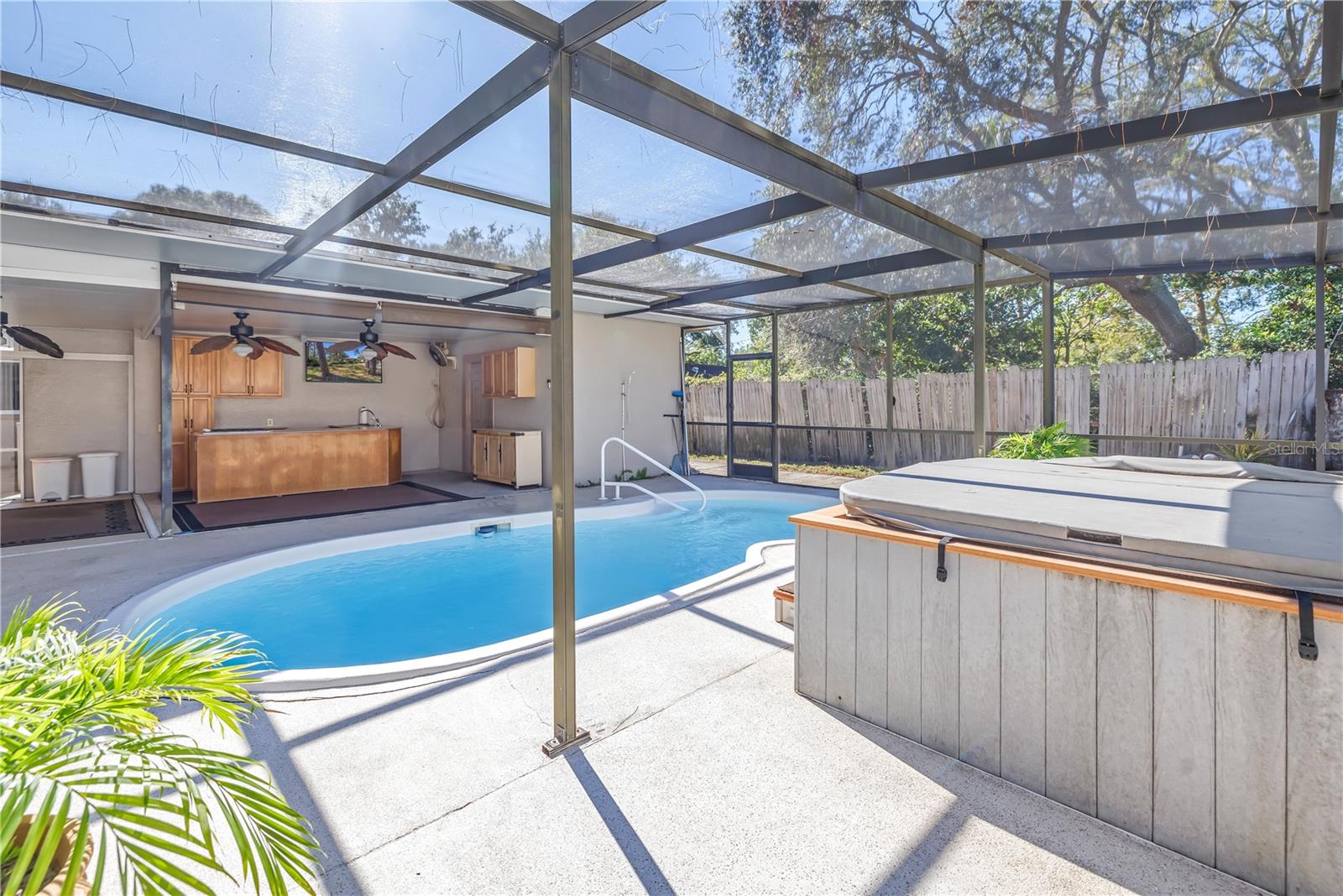 Pool and Hot tub