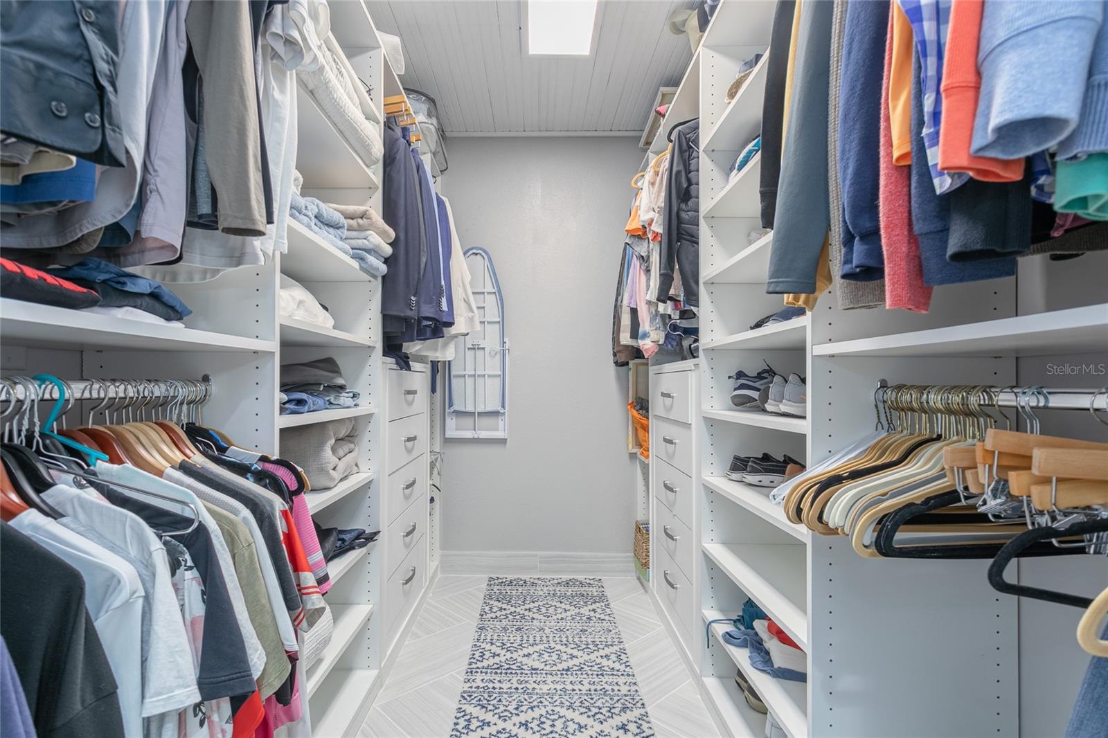 Primary walk in closet