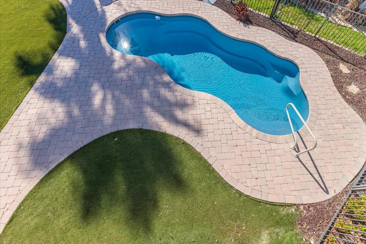 Bird's Eye View of the Pool