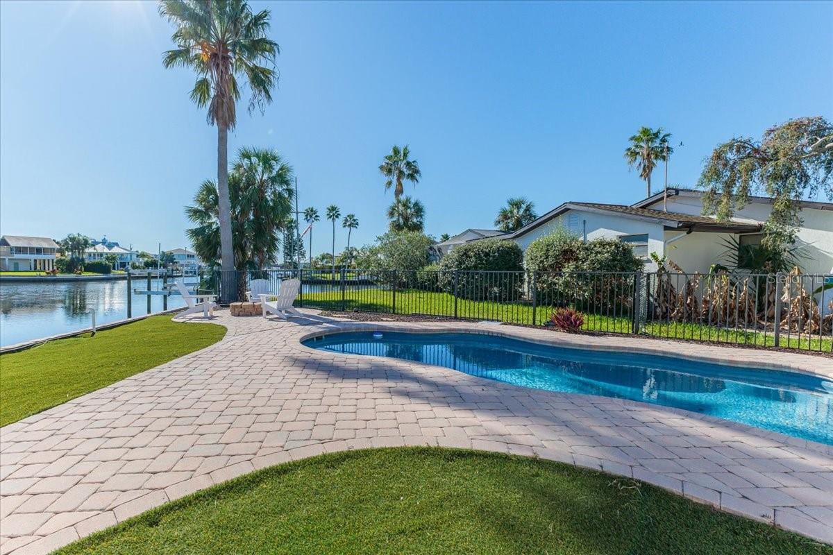 Pool with Pavers