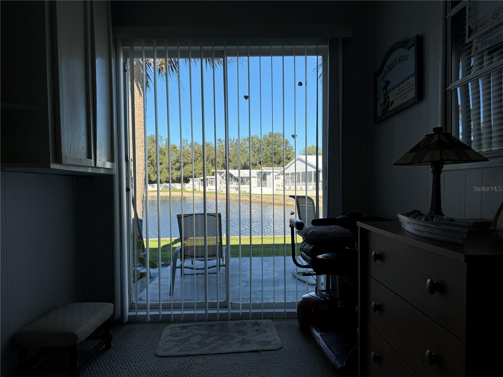 View from Alcove to Patio