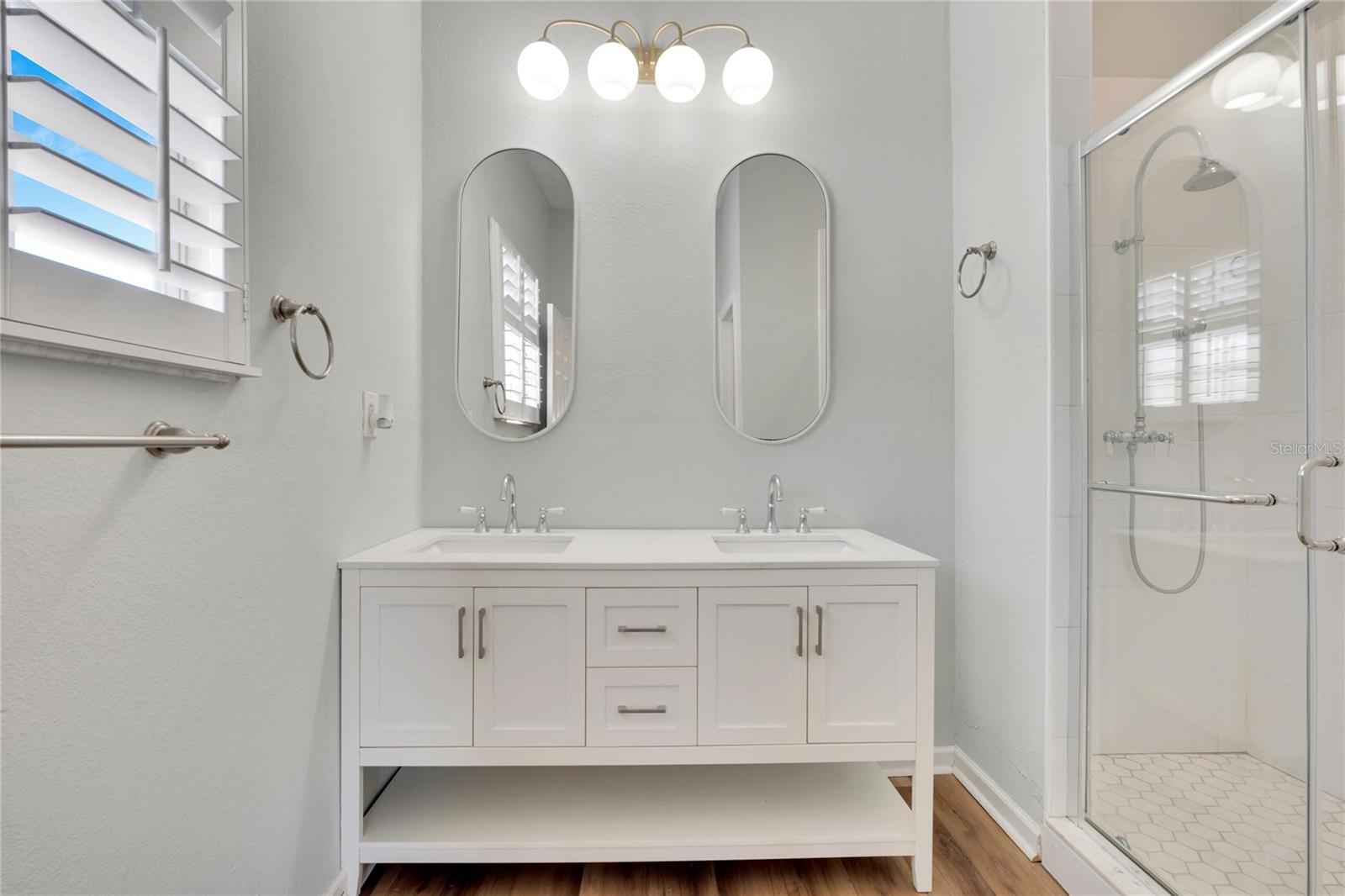 Primary bedroom with en-suite bath