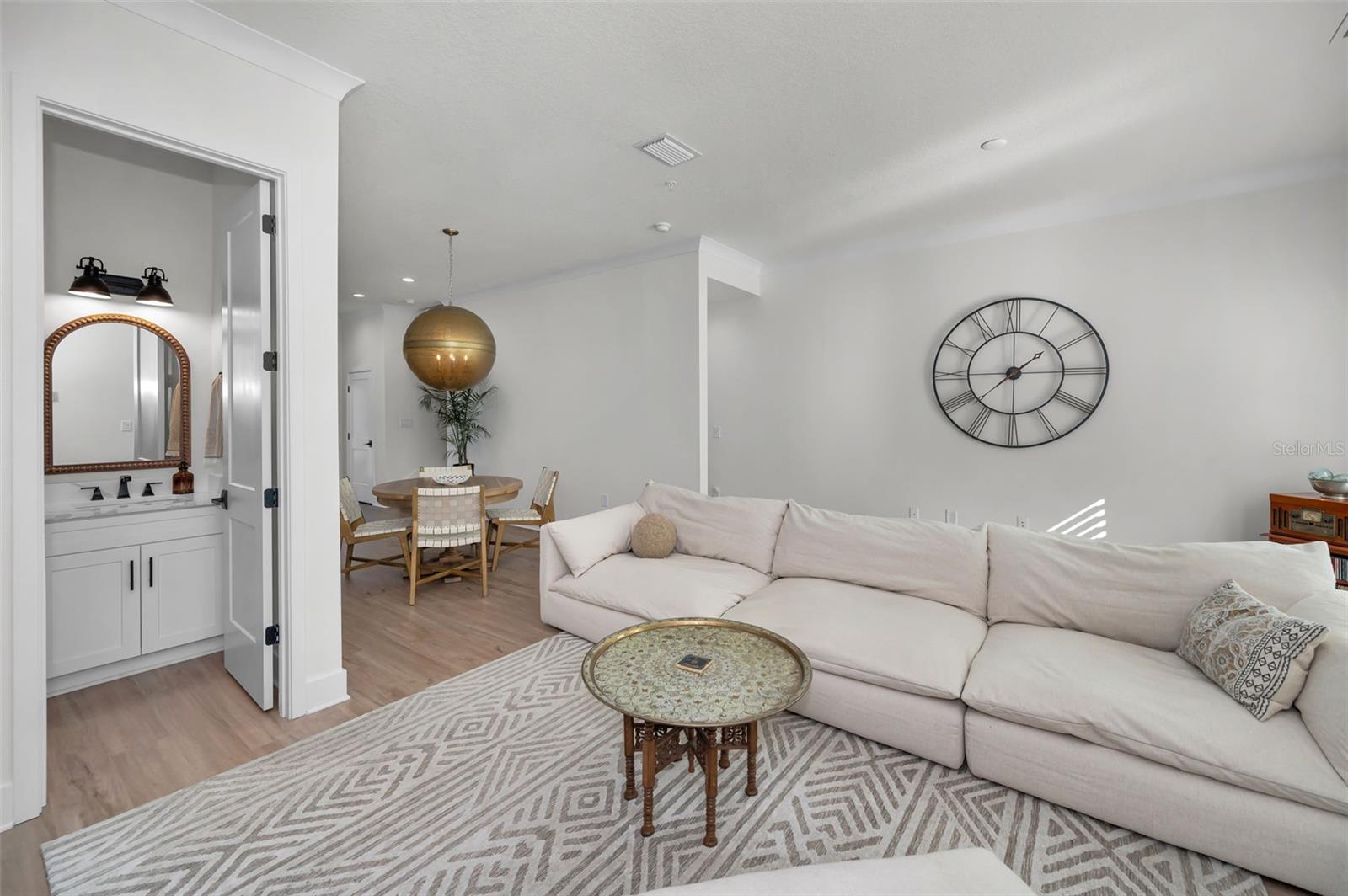 POWDER ROOM OFF LIVING ROOM