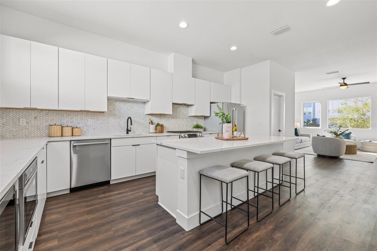 Kitchen W/ Storage in Island