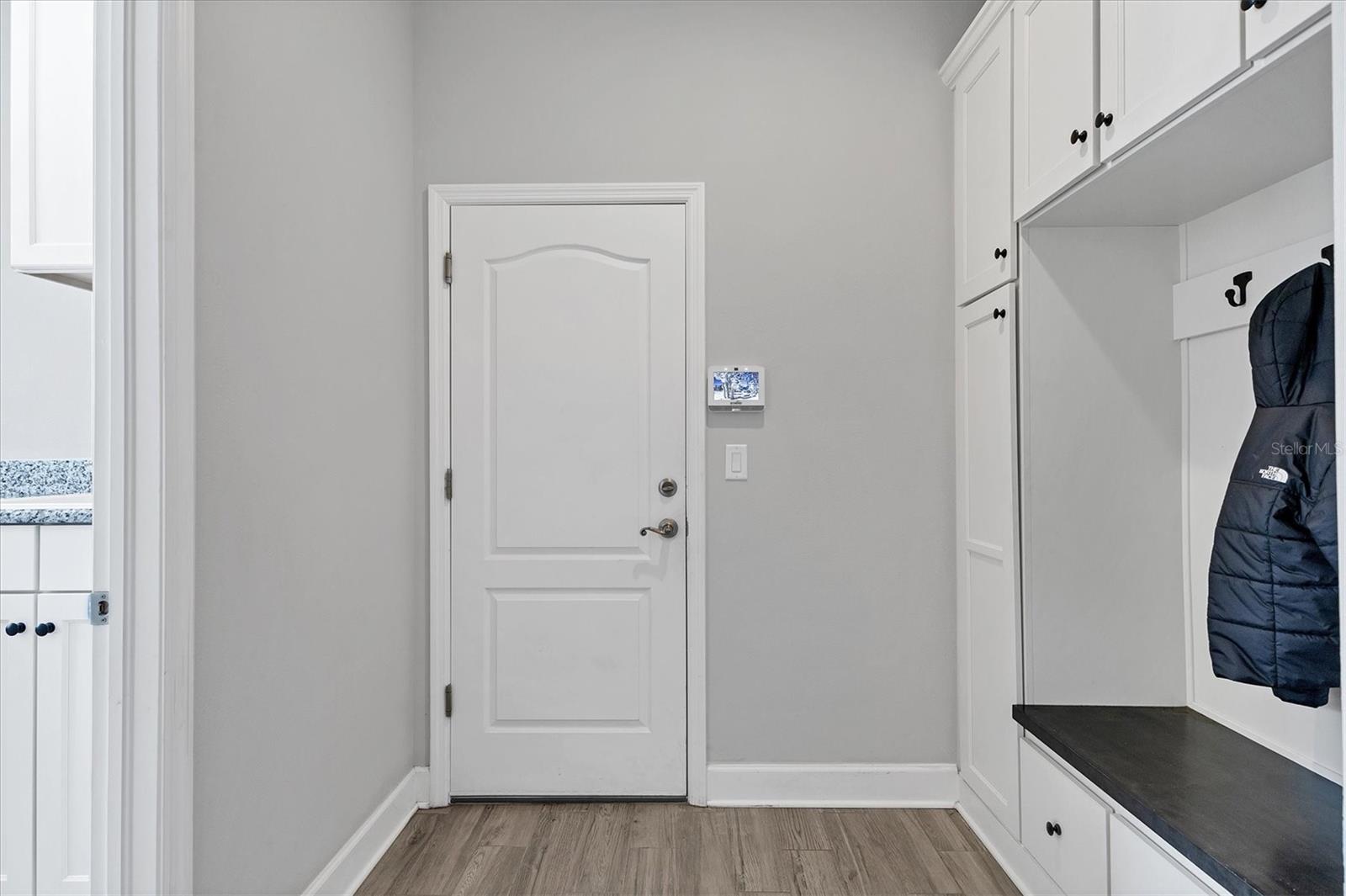 Mud room to laundry room