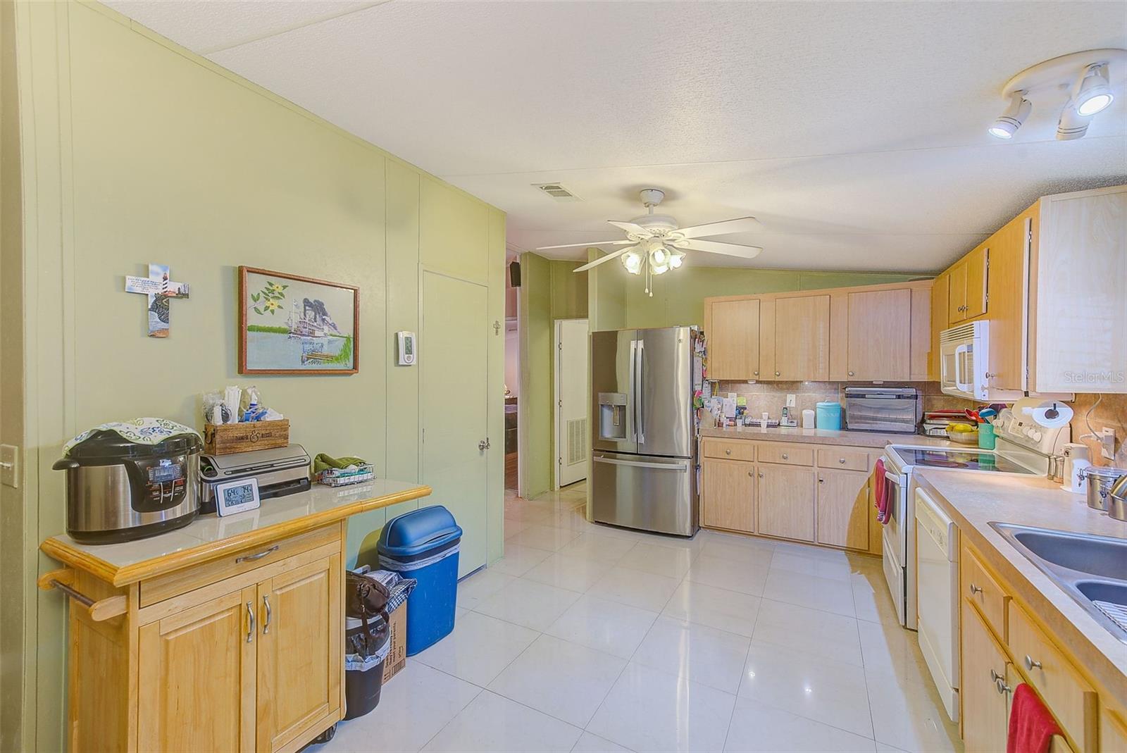 Kitchen & Doorway to Laundry Room