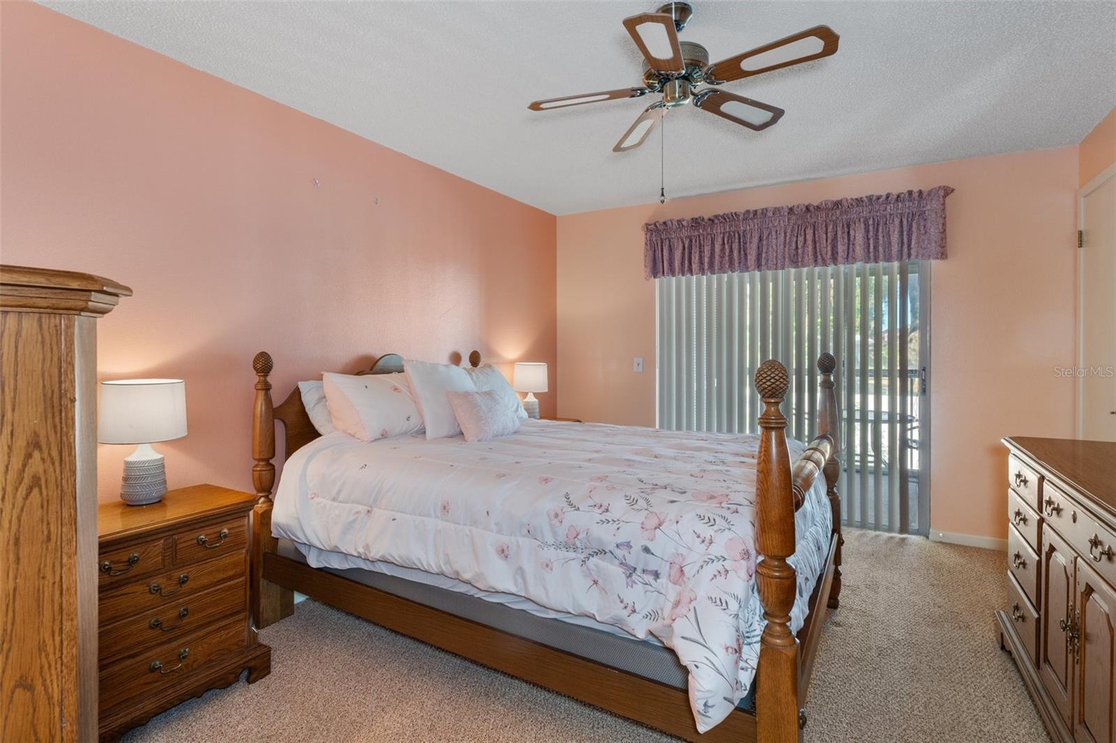 Master Bedroom with Sliders to Lanai