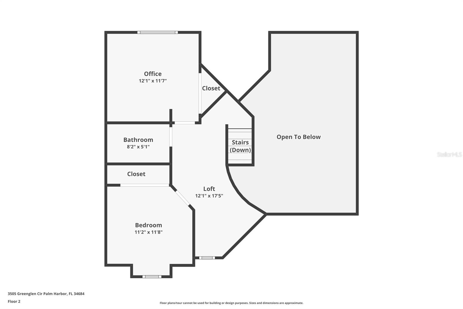 2nd Story Floor Plan