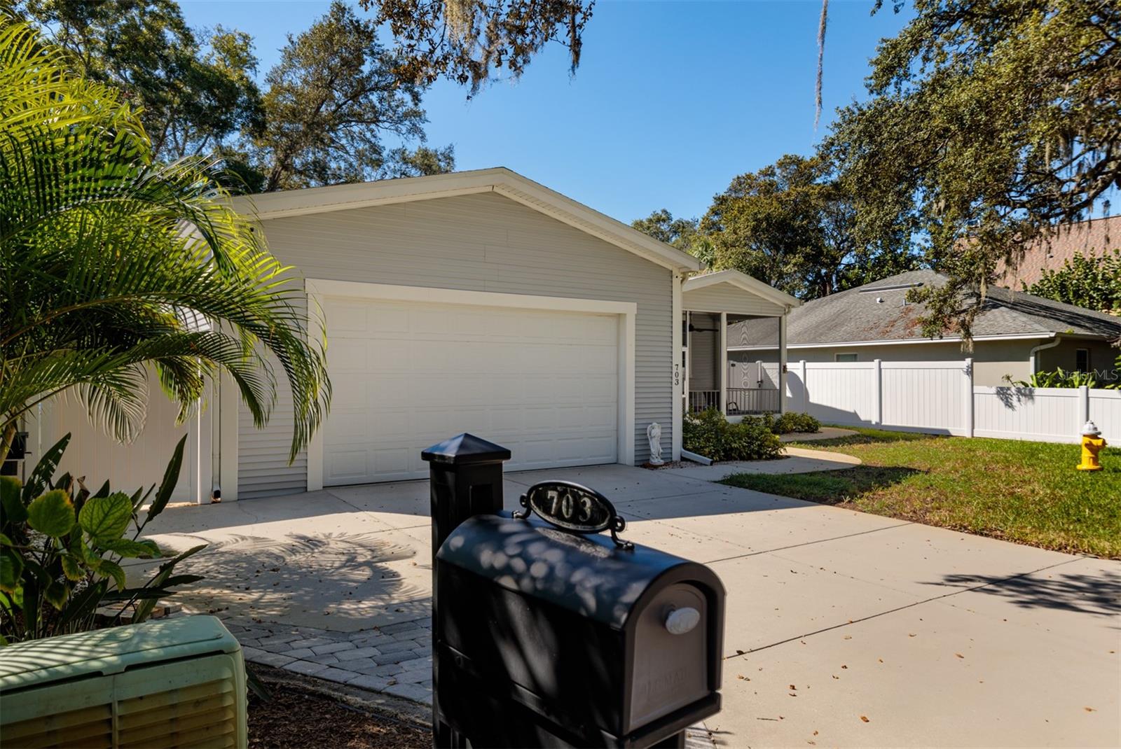 Double garage