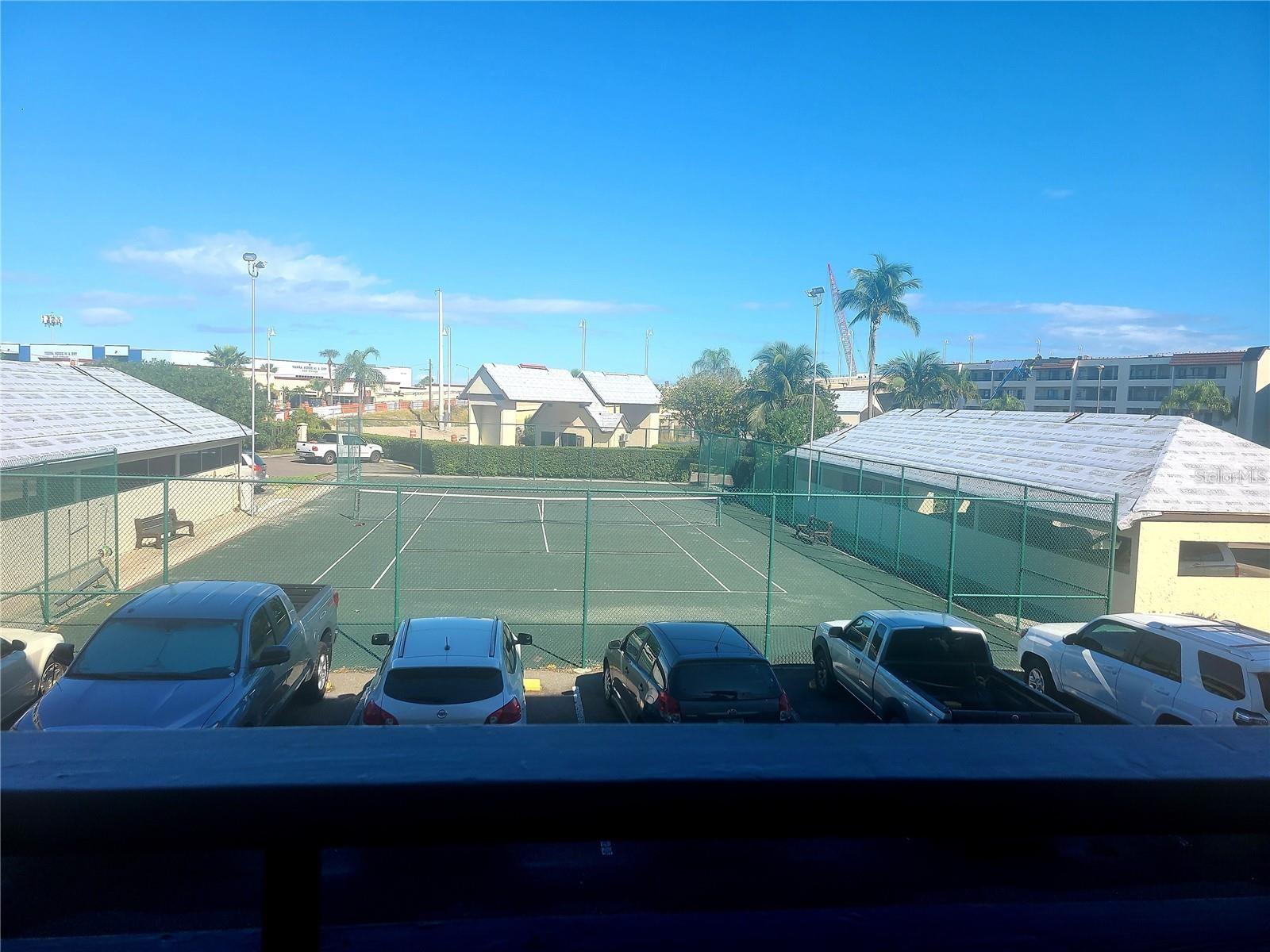 tennis courts