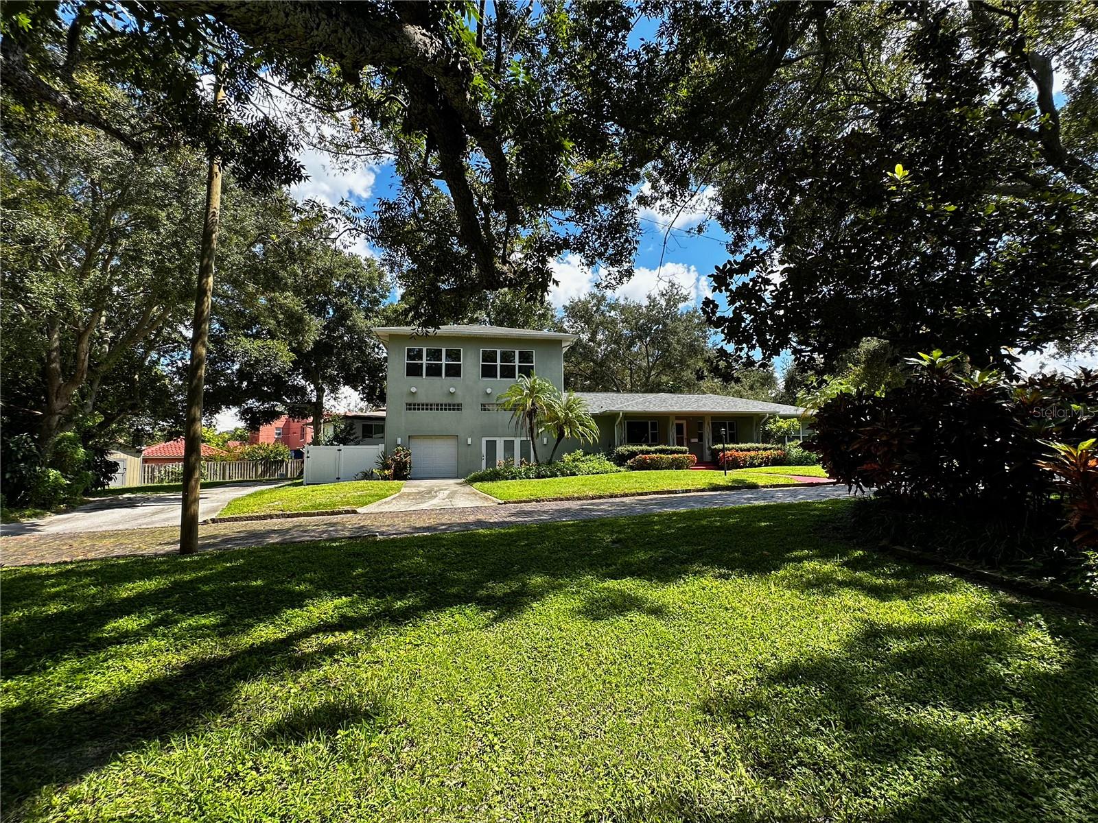 This home is nestled directly across the street from Allendale Park.