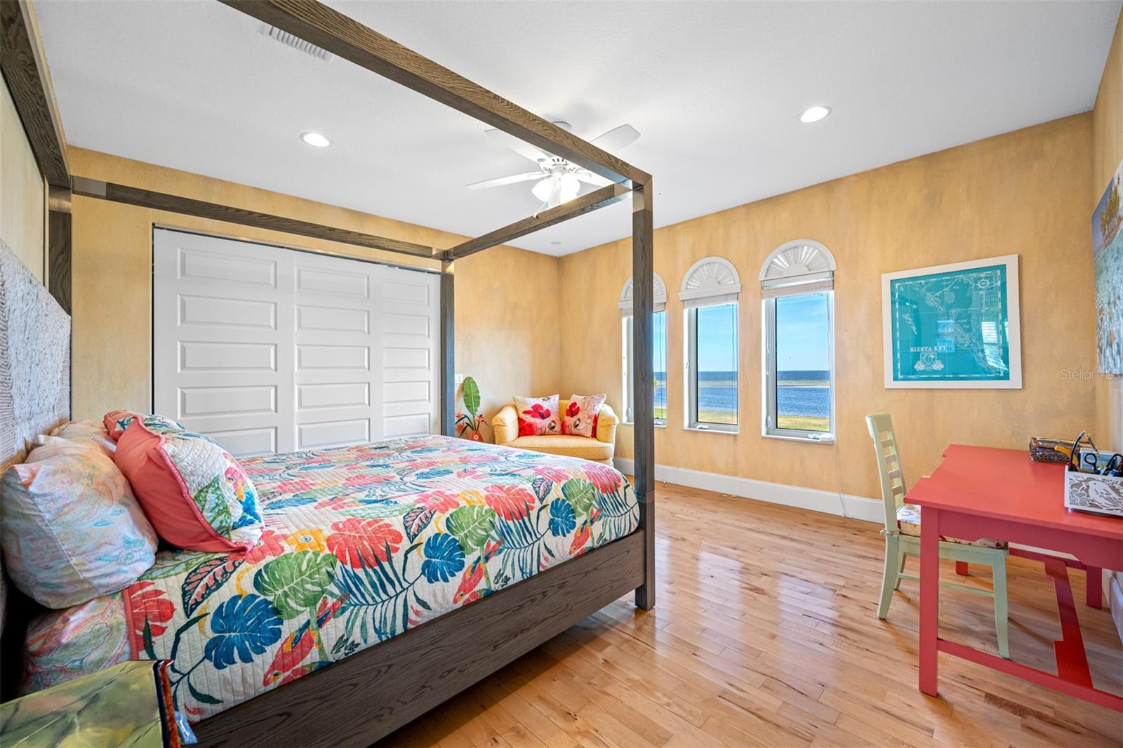 Bedroom 2 with incredible water views