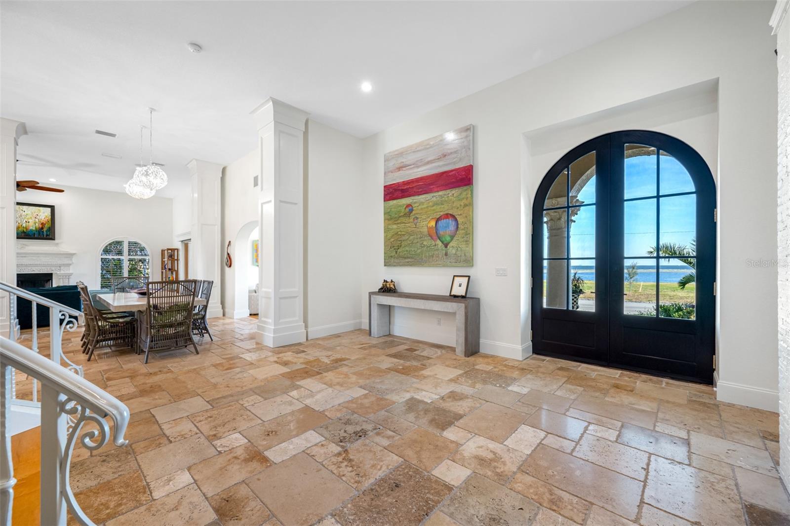 Front Door opens to Living Room