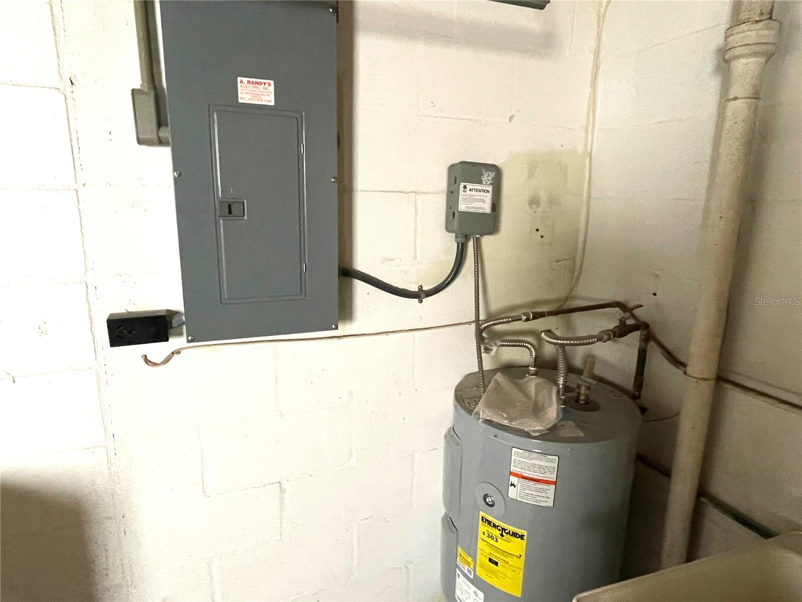 Updated electric & newer water heater.