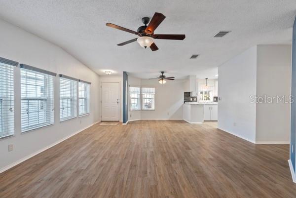 Front Entrance into Living Room/Dining Area