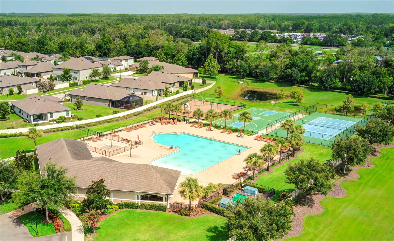 Community Amenities - Cabana, Pool, Splash Pad, Playground, Basketball Courts, Tennis Courts