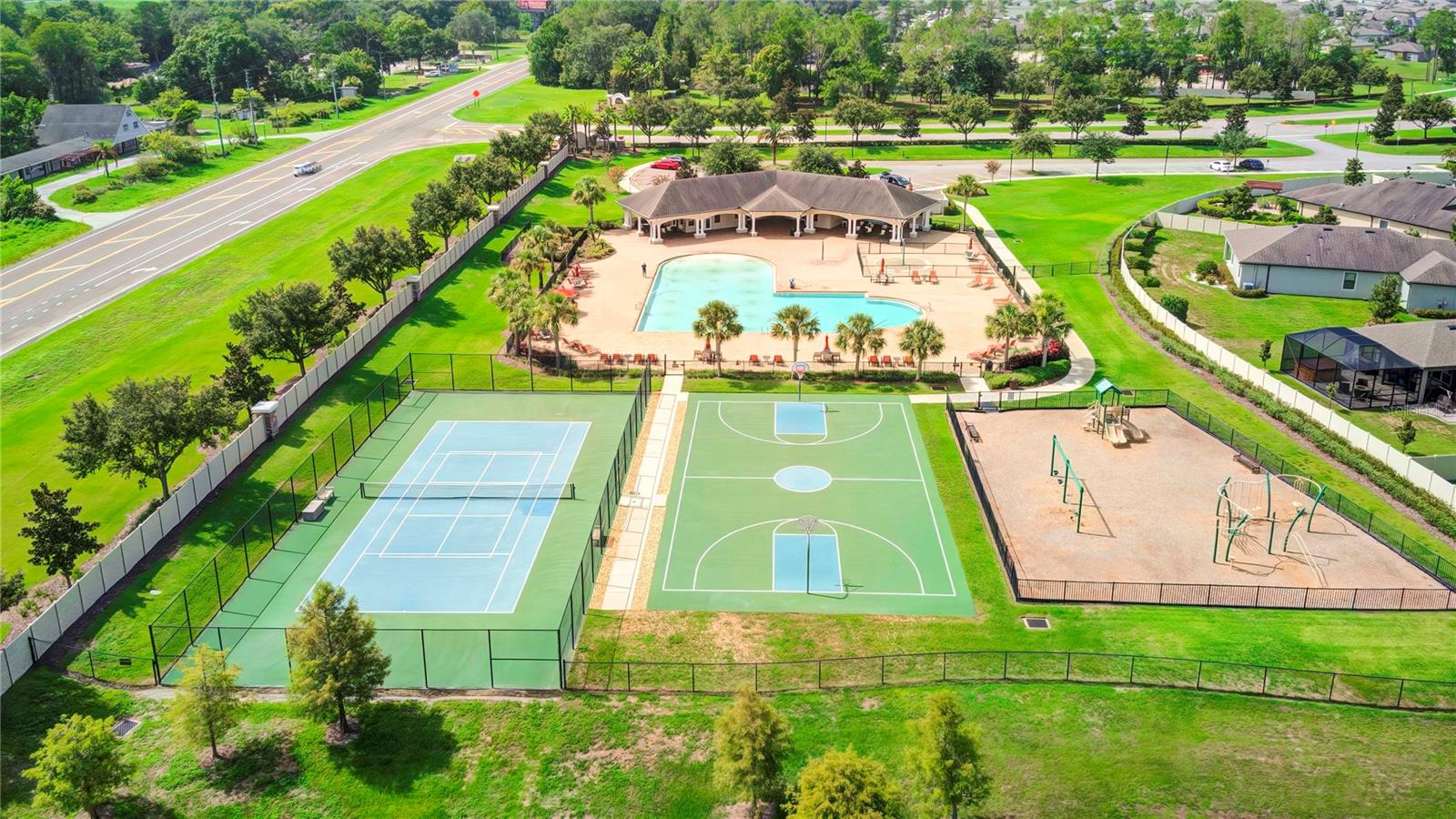 Community Amenities - Cabana, Pool, Splash Pad, Playground, Basketball Courts, Tennis Courts