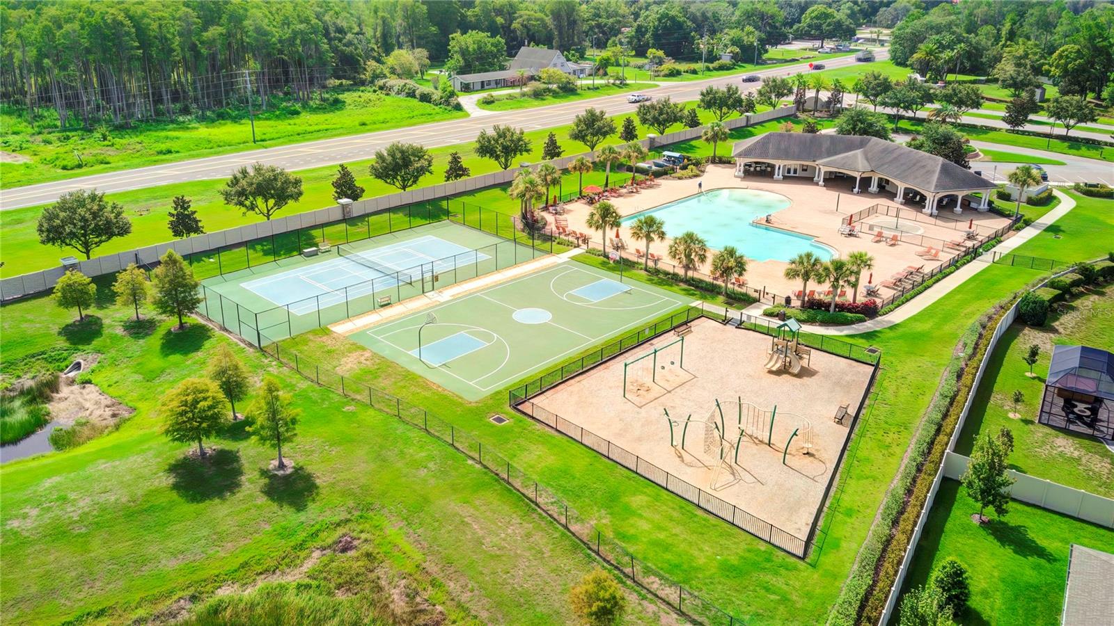 Community Amenities - Cabana, Pool, Splash Pad, Playground, Basketball Courts, Tennis Courts