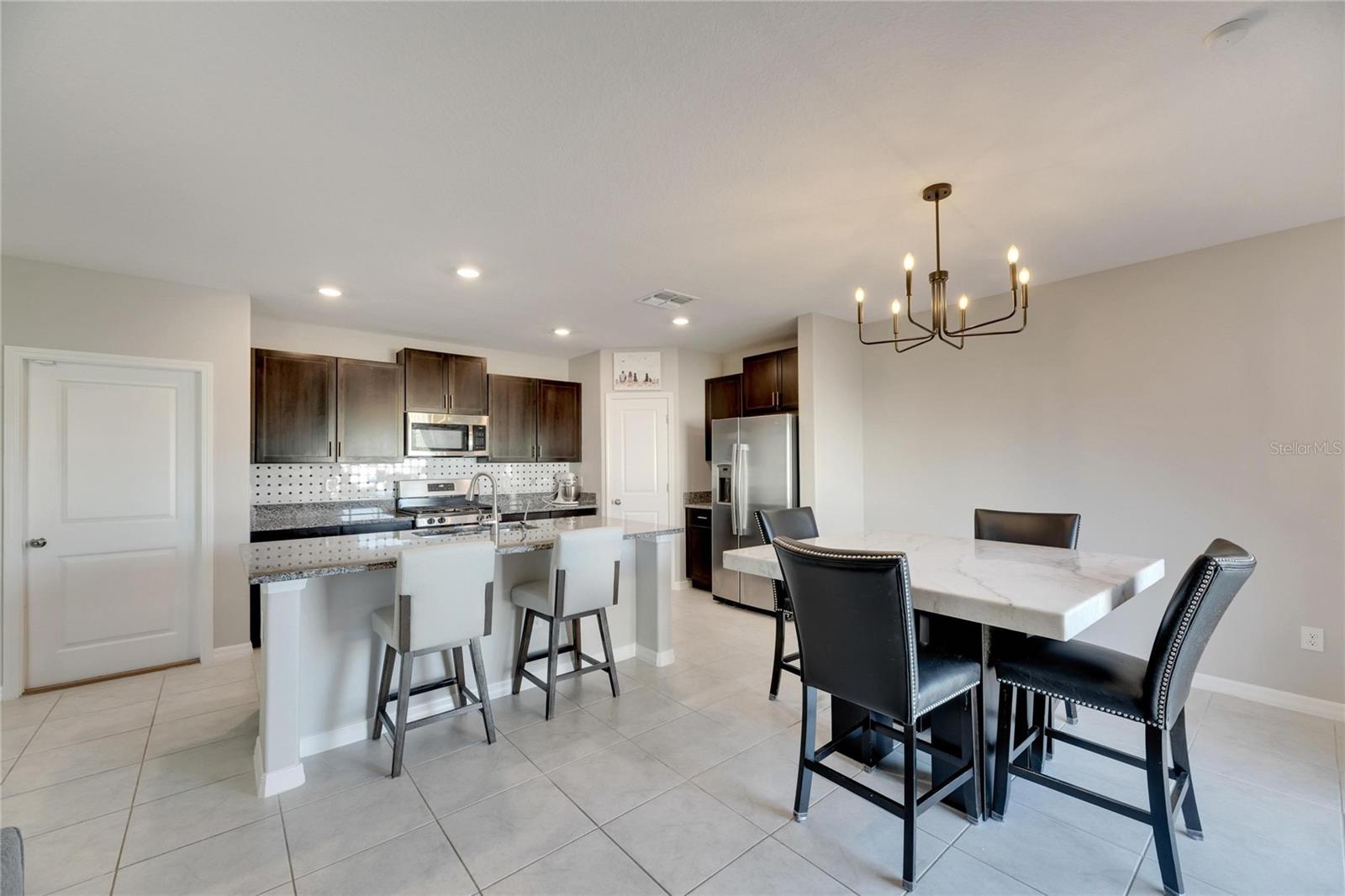 Dining Room to Kitchen View