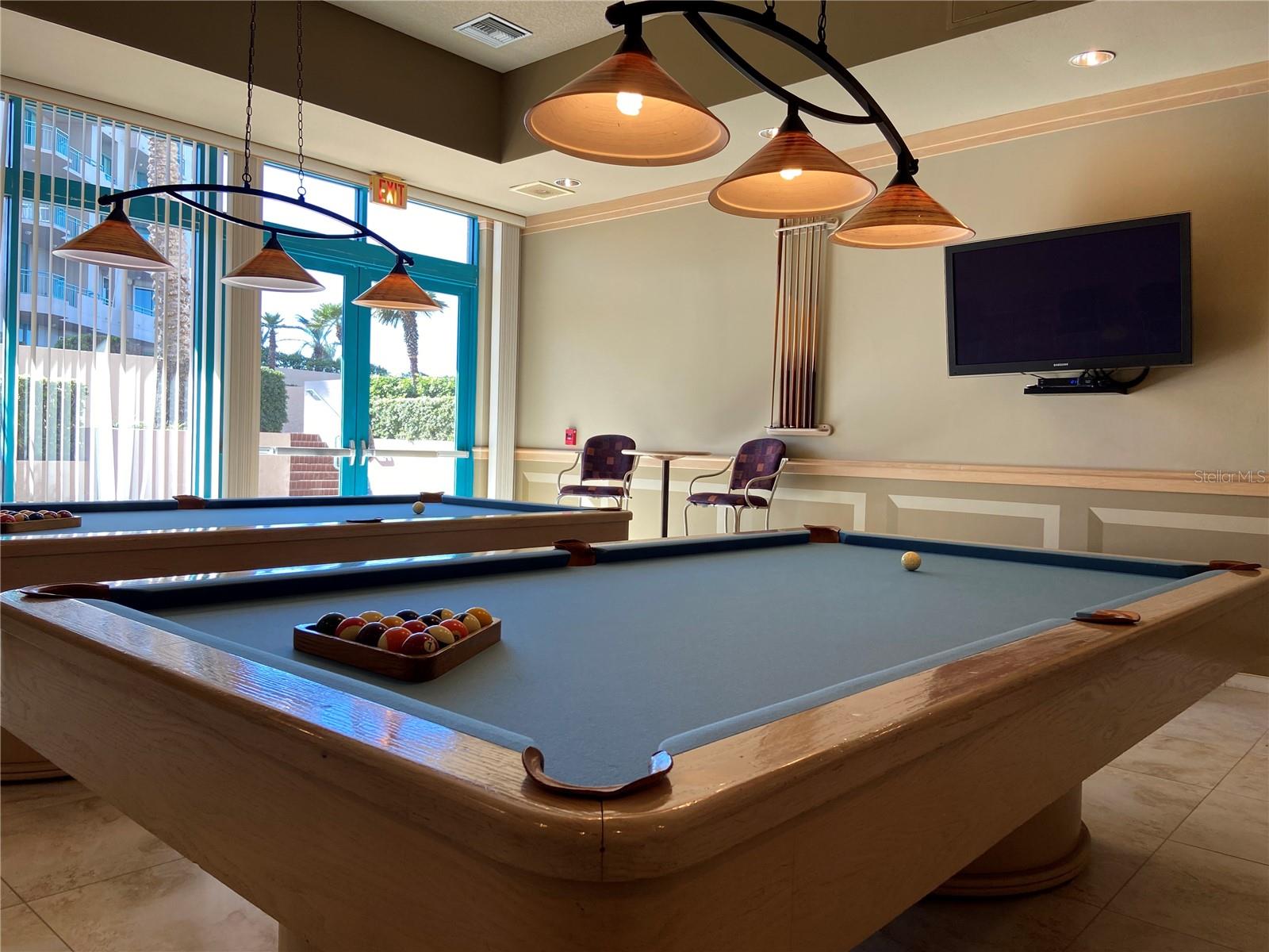 Billiard room