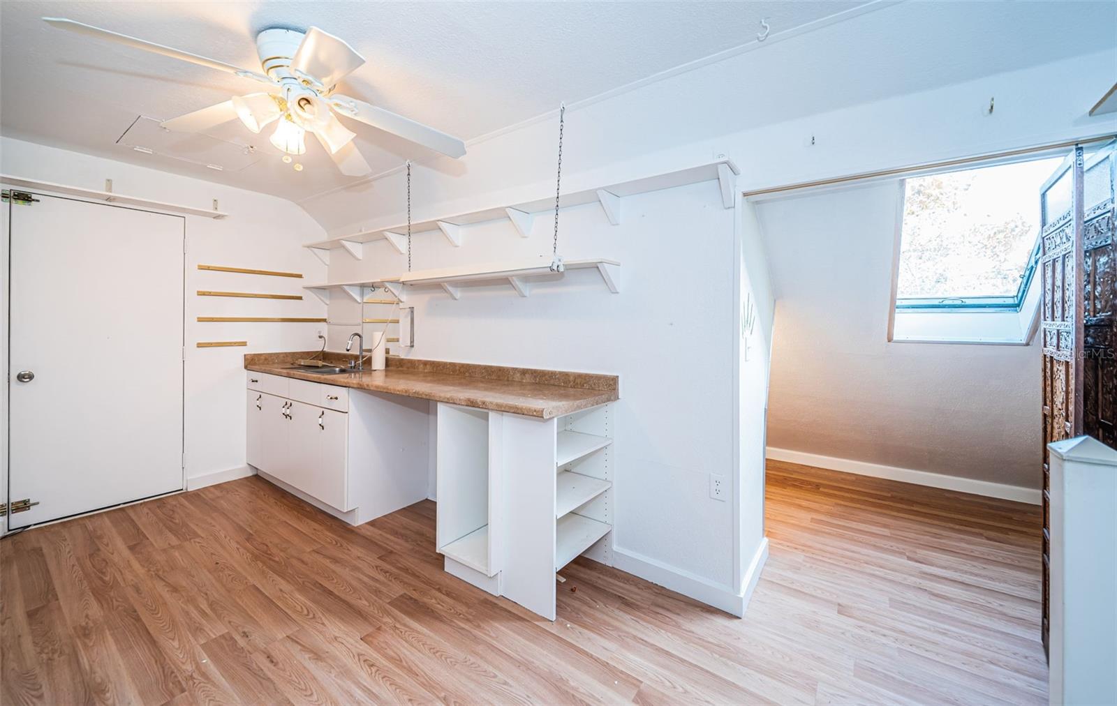 Upper Level Bar or Countertop with Sink