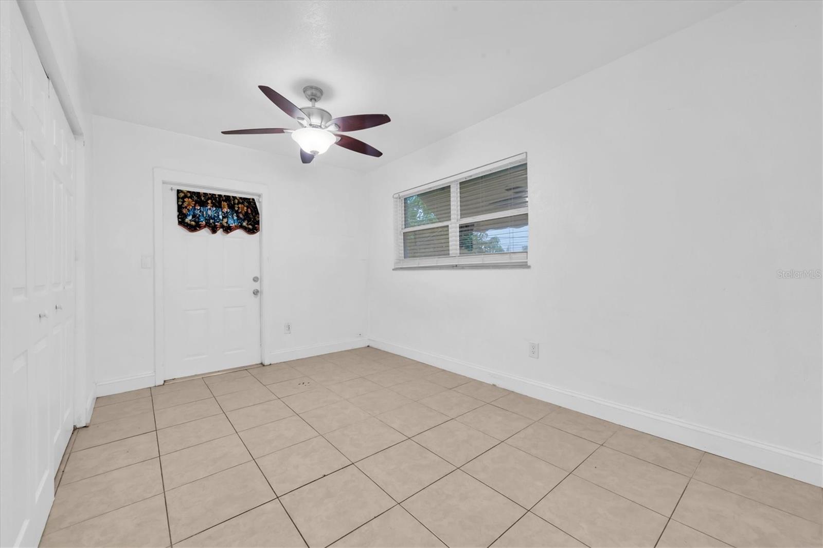 Second bedroom with it's own private entry.