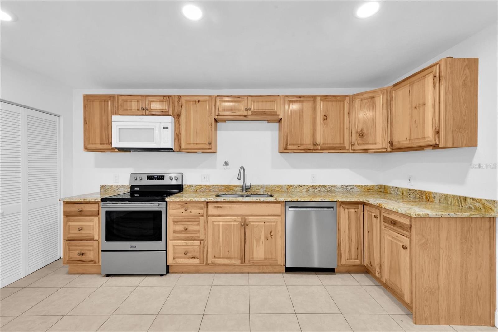 Recently updated kitchen with Granite counter tops.