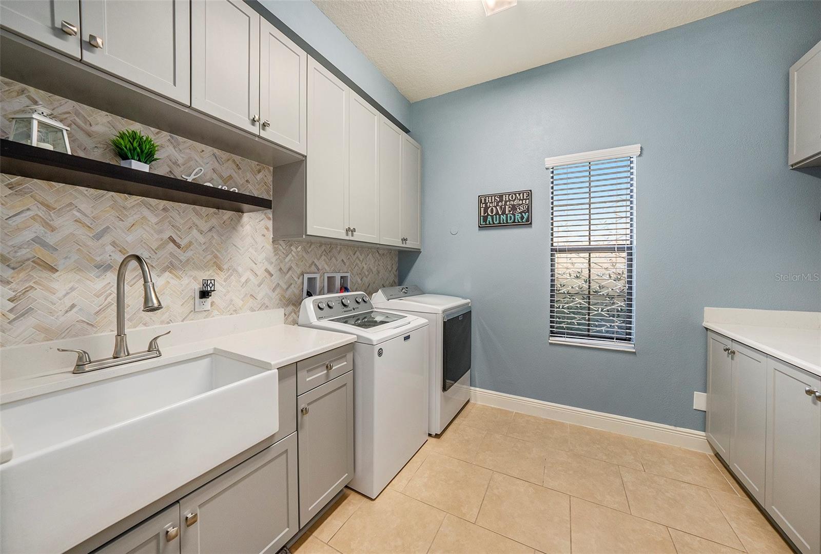 Customized Laundry Room