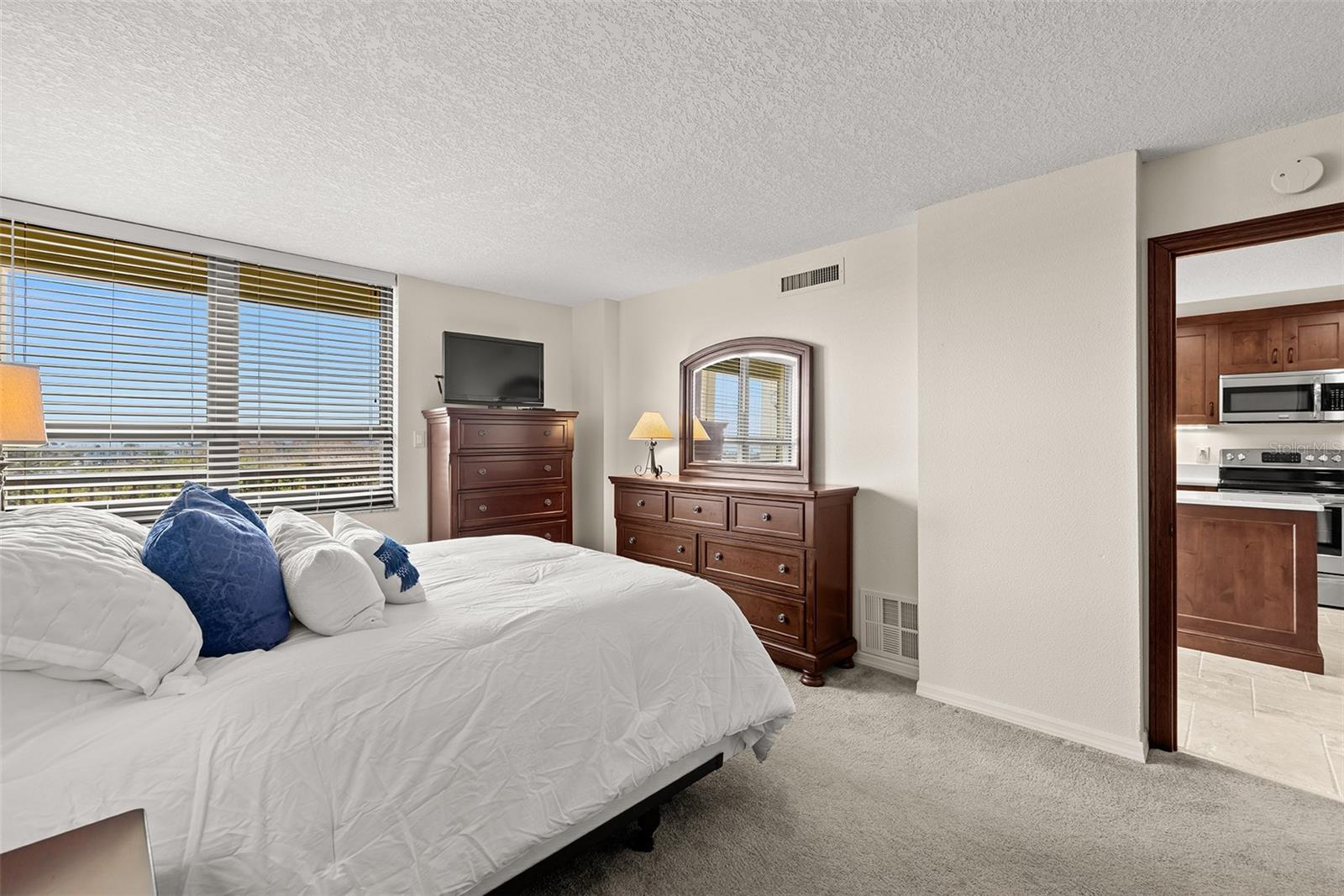 Bright and airy guest bedroom