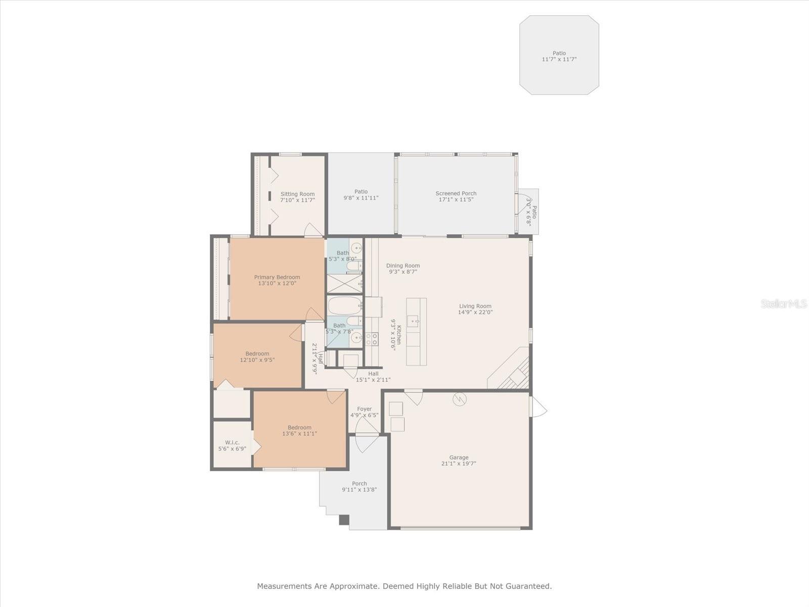 Map of house