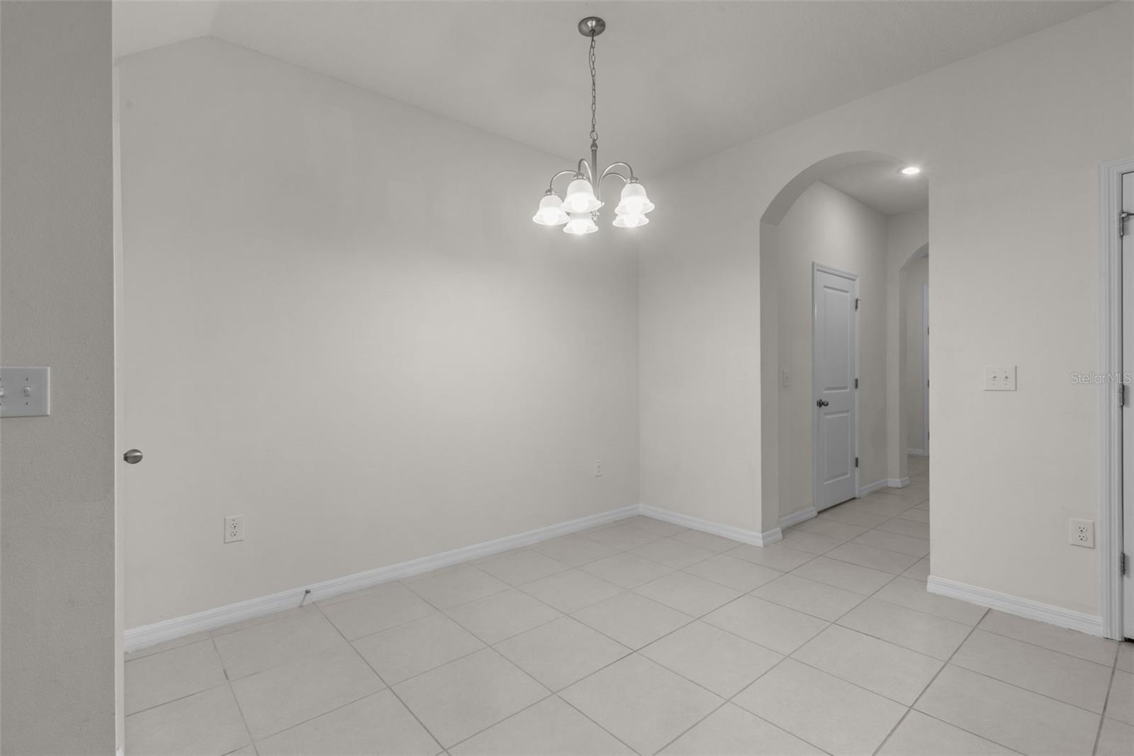 Dining Area - photographed from Living Room